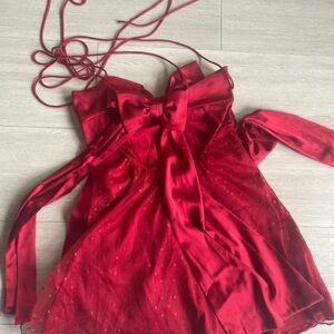 Victoria's Secret Red Chemise